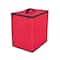 Red & Black Zip Up Christmas Ornament Storage Box